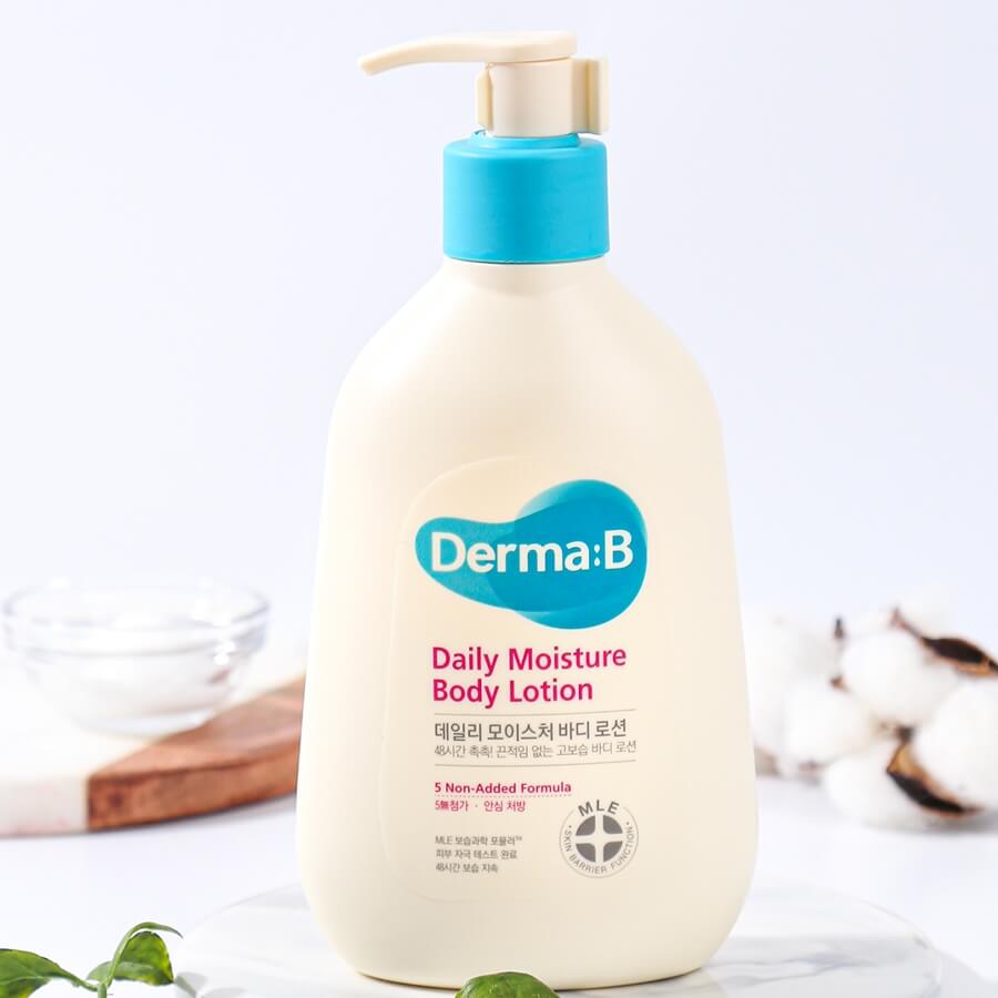 DERMA:B - Daily Moisture Body Lotion (400ml) – K-Beauty Skincare – Keoji